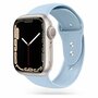 TechProtection siliconen Apple Watch 41 / 40 mm bandje lichtblauw