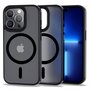 TechProtection MagSafe iPhone 12 Pro / iPhone 12 hoesje mat zwart