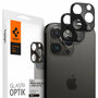 Spigen Optik iPhone 14 Pro / iPhone 14 Pro Max camera beschermer 2 pack zwart