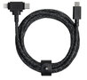 Native Union Belt Duo USB-C naar USB-C &eacute;n Lightning kabel cosmos