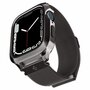 Spigen Metal Fit Pro Apple Watch 45 mm bandje graphite