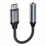 TechProtection Boost USB-C naar 3,5 mm jack audiokabel adapter