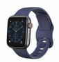 TechProtection Soft Apple Watch 44 / 42 mm bandje Navy