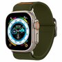 Spigen Lite Fit Ultra Apple Watch 49 / 45 / 44 mm bandje khaki