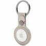 Decoded Leather KeyChain AirTag hoesje Beige