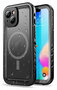 Tech Protection waterdicht MagSafe iPhone 14 hoesje zwart