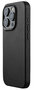 Mujjo Leather MagSafe iPhone 15 Pro hoesje zwart