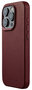 Mujjo Leather MagSafe&nbsp;iPhone 15 Pro hoesje burgundy