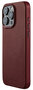 Mujjo Leather MagSafe iPhone 15 Pro Max hoesje&nbsp;burgundy
