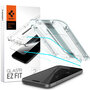 Spigen GlastR EZ Fit iPhone 15 Plus glazen screenprotector 2 pack