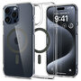 Spigen Ultra Hybrid MagSafe iPhone 15 Pro hoesje graphite