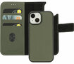 Mobiparts leren 2 in 1 Wallet iPhone 15 hoesje groen