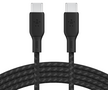 Belkin Braided 100 watt USB-C kabel 2 meter Zwart