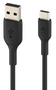 Belkin BoostCharge USB-A naar USB-C kabel 15 centimeter zwart