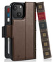 Twelve South BookBook MagSafe iPhone 15 Plus hoesje bruin