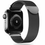 TechProtection milanees metalen Apple Watch 49 / 45 / 44 mm bandje zwart
