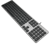 MacAlly SLIMKEY verlicht bedraad USB toetsenbord grijs