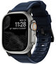 Nomad Rugged Apple Watch 49 / 45 / 42 mm bandje blauw / zwart