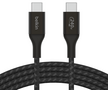 Belkin Braided 240 watt USB-C kabel 1 meter zwart