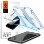Spigen GlastR EZ Fit Galaxy S23 glazen screenprotector 2 pack