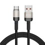 TechProtection EVO USB-C naar USB-A&nbsp;kabel 200 centimeter titanium