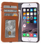 Decoded Leather Wallet iPhone SE 2022 / 2020 / 8 / 7 / 6 hoesje Bruin