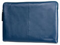 dbramante1928 Paris Leather 13 inch USB-C sleeve Blauw