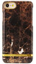 Richmond Finch Marble Glossy iPhone SE 2022 / 2020 / 8 / 7 hoesje Bruin