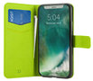 Xqisit Viskan Wallet iPhone X hoesje Groen