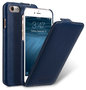 Melkco Leather Jacka iPhone SE 2022 / 2020 / 8 hoesje Blauw
