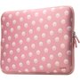 LAUT Pop MacBook 14 / 13 inch sleeve  Polka Roze