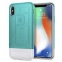 Spigen Classic C1 iPhone X hoesje Bondi Blauw