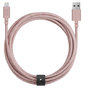 Native Union Belt XL Lightning kabel Rose