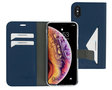 Mobiparts Classic Wallet iPhone XS / X hoesje Blauw