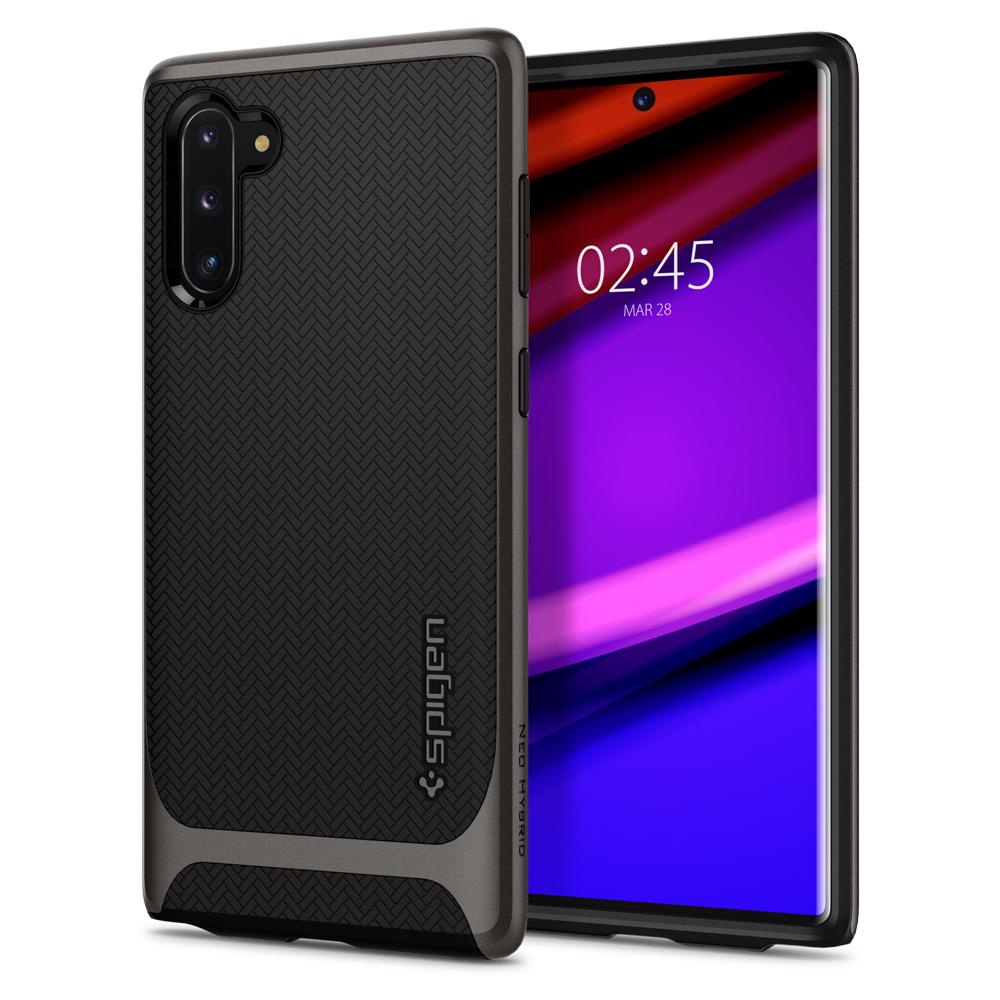 Spigen Neo Hybrid Galaxy Note 10 hoesje Gun Metal