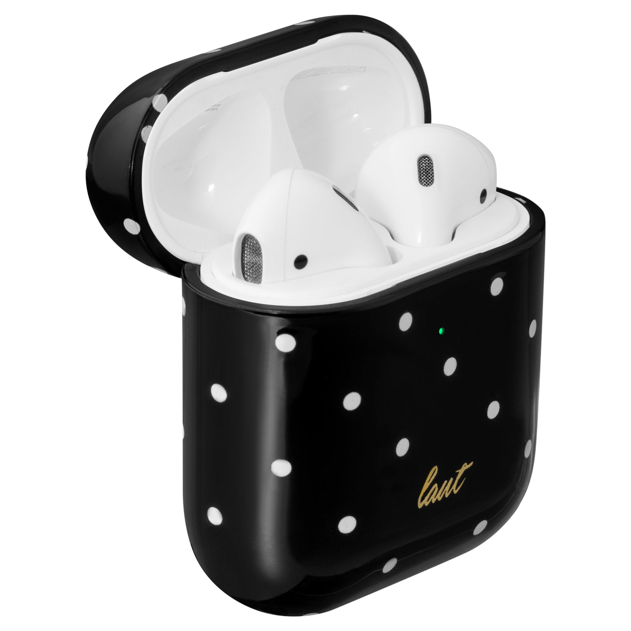 LAUT Dotty AirPods hoesje Zwart