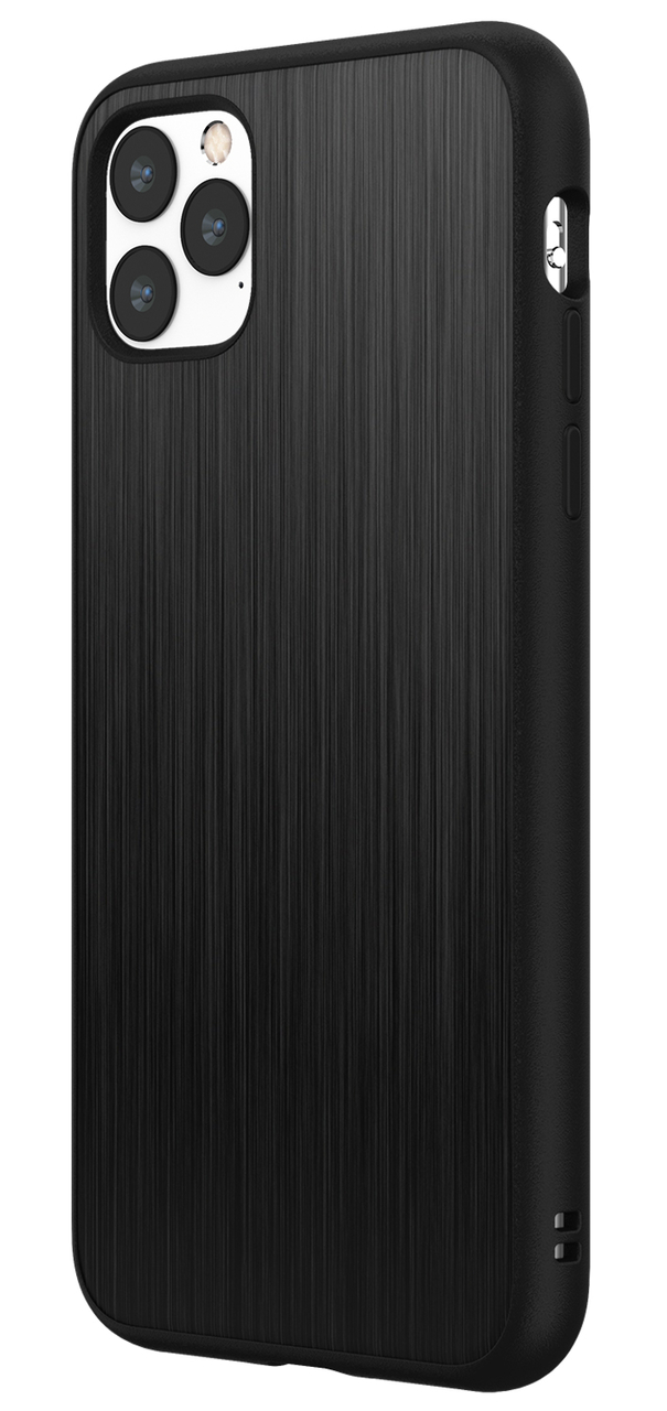 RhinoShield SolidSuit iPhone 11 Pro Max hoes Brushed Steel