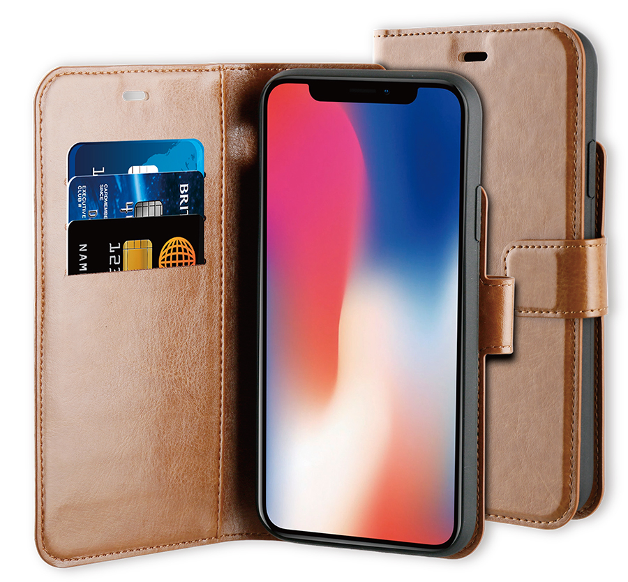 BeHello Gel Wallet iPhone 11 Pro hoesje Bruin