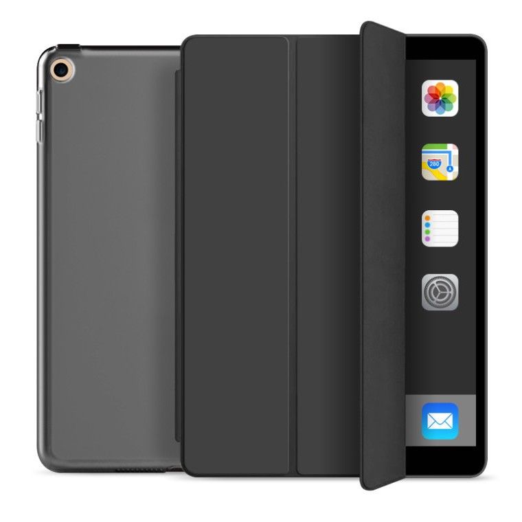 TechProtection Smart iPad 2019 10,2 inch hoesje Zwart