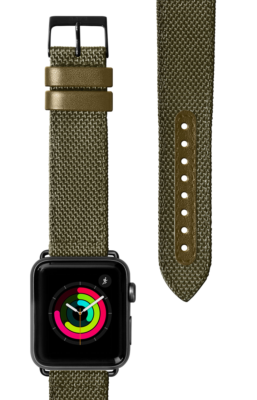 LAUT Technical 2.0 Apple Watch 45 / 44 mm bandje Groen