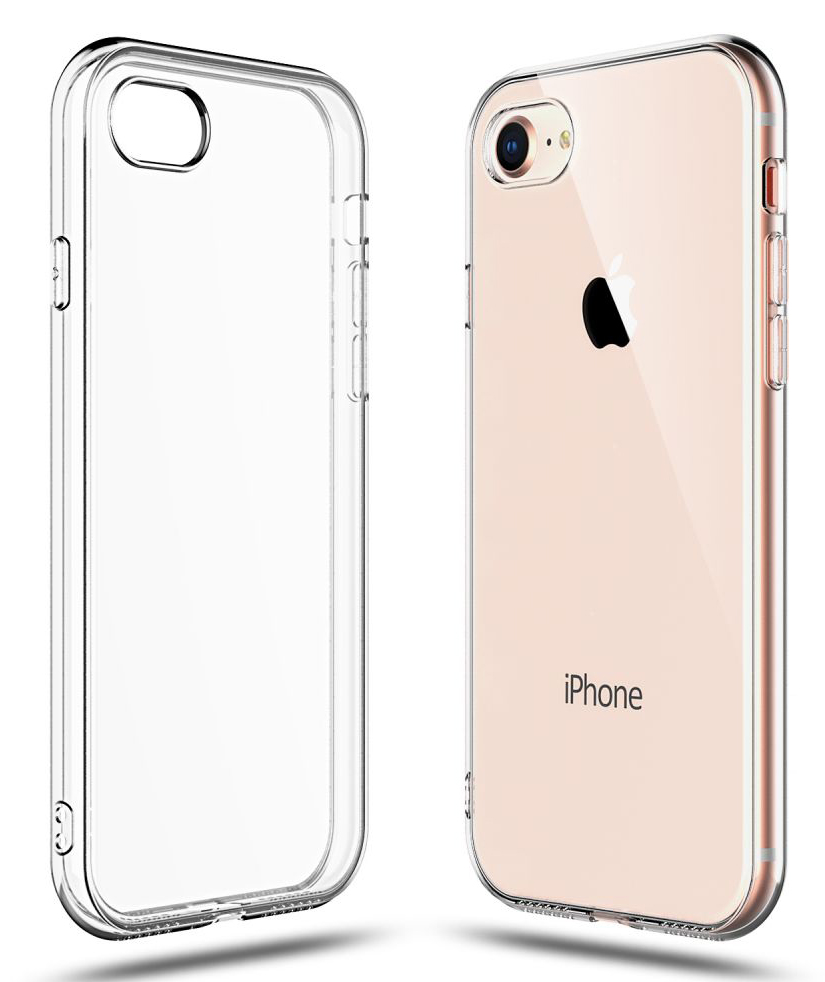 Elasticiteit Trillen gehandicapt TechProtection TPU iPhone SE 2022 / 2020 hoesje Transparant - Appelhoes