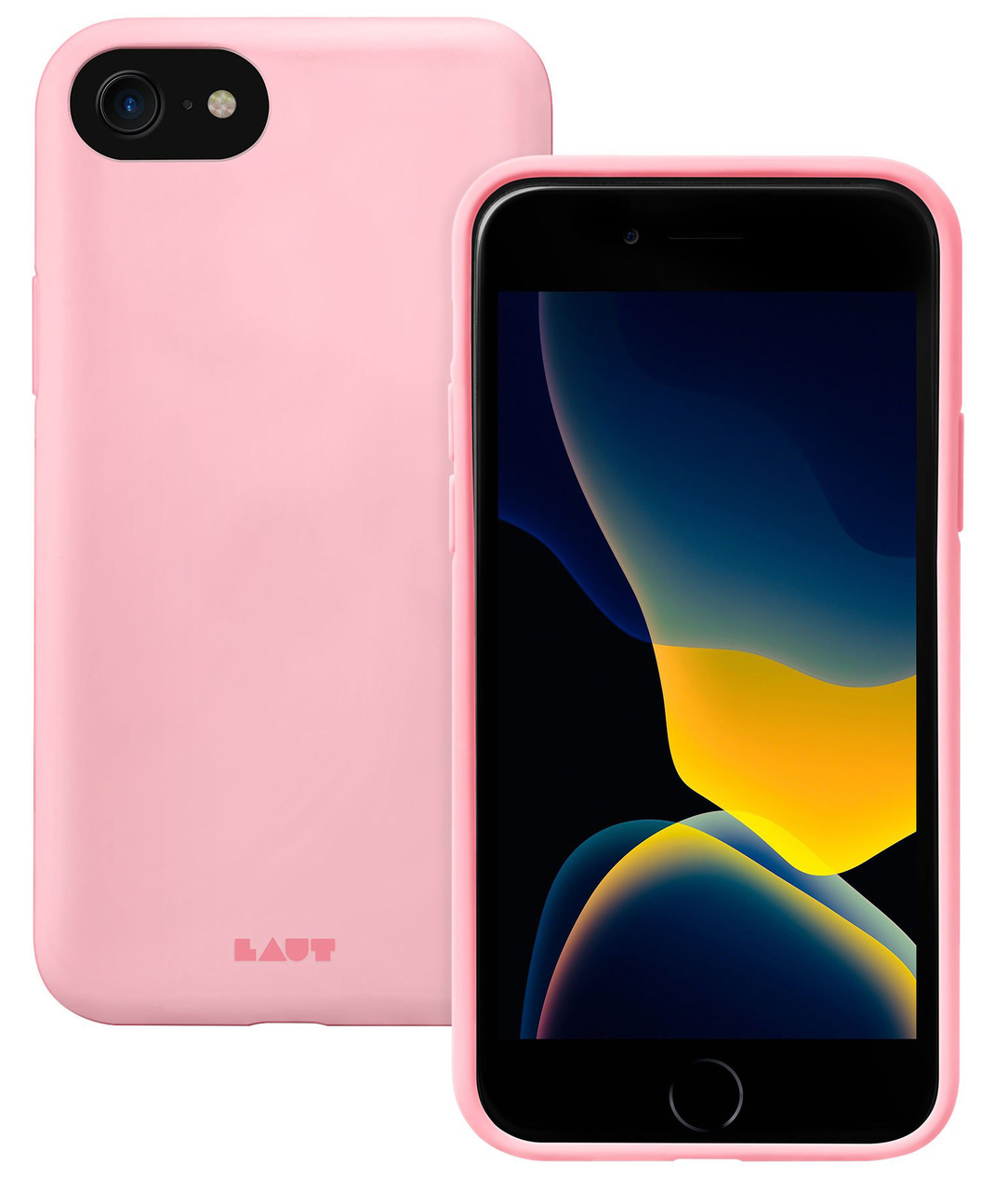 LAUT Huex Pastel iPhone SE 2020 hoesje Roze