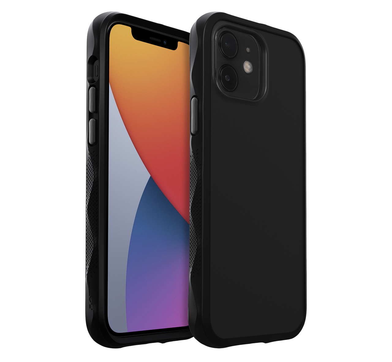 LAUT Crystal Matter 2.0 iPhone 12 mini hoesje Zwart