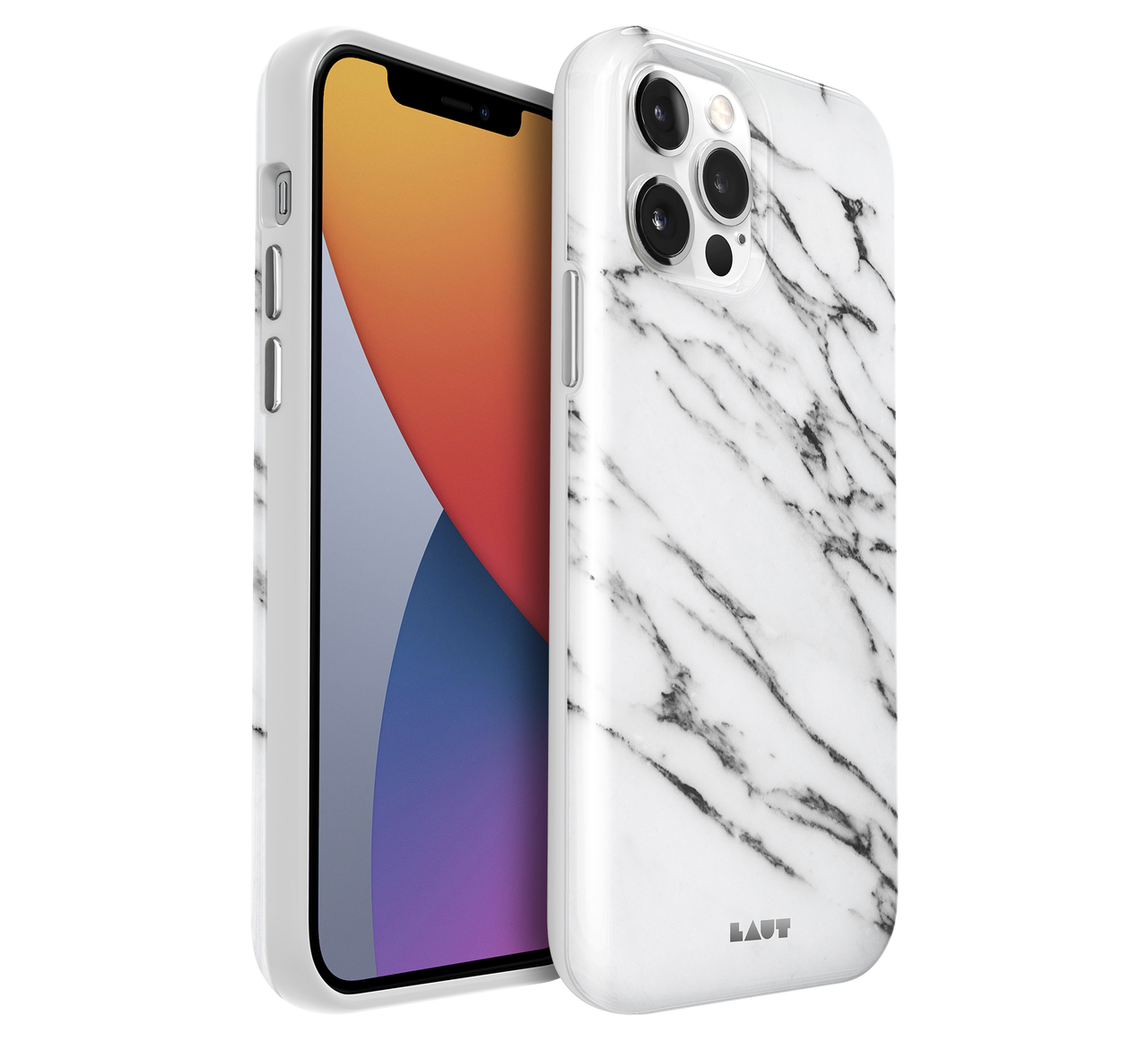 LAUT Huex Elements iPhone 12 mini hoesje Wit
