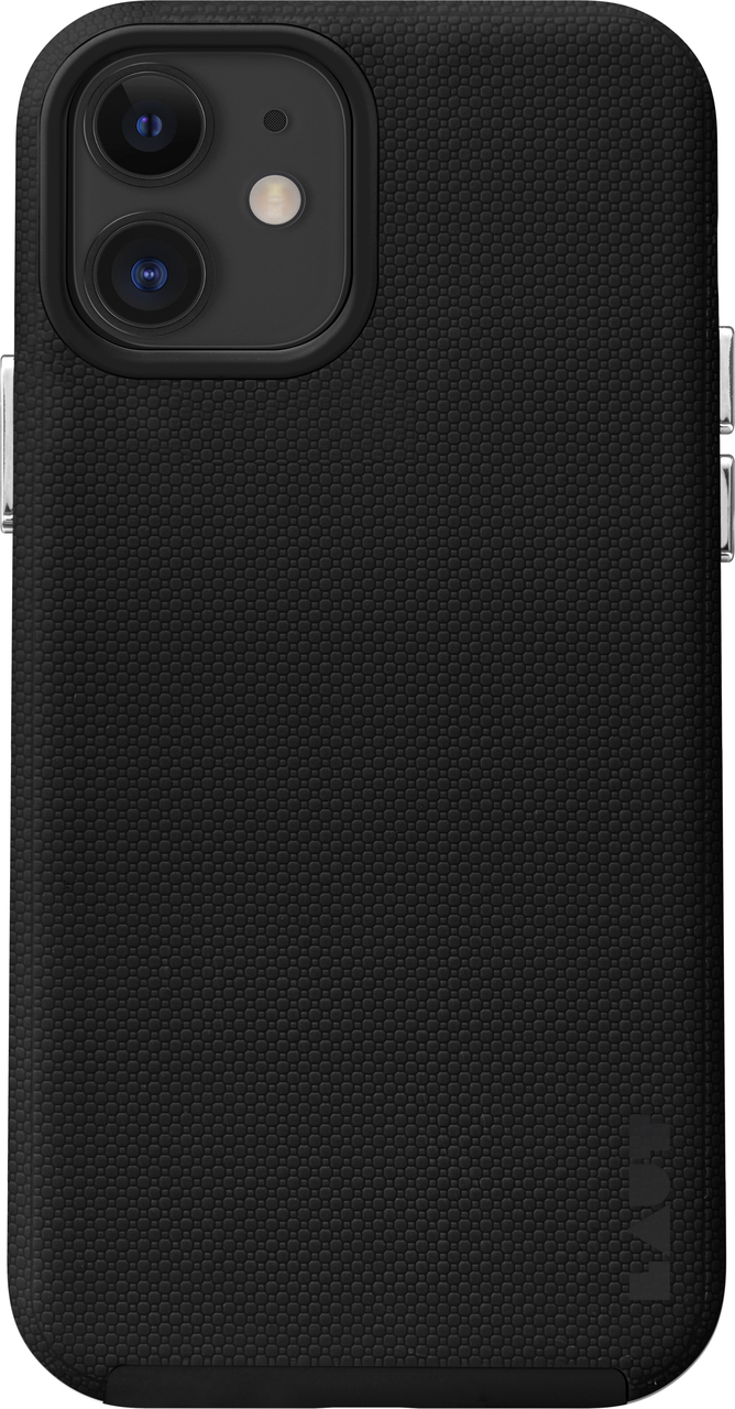 LAUT Shield iPhone 12 mini hoesje Zwart