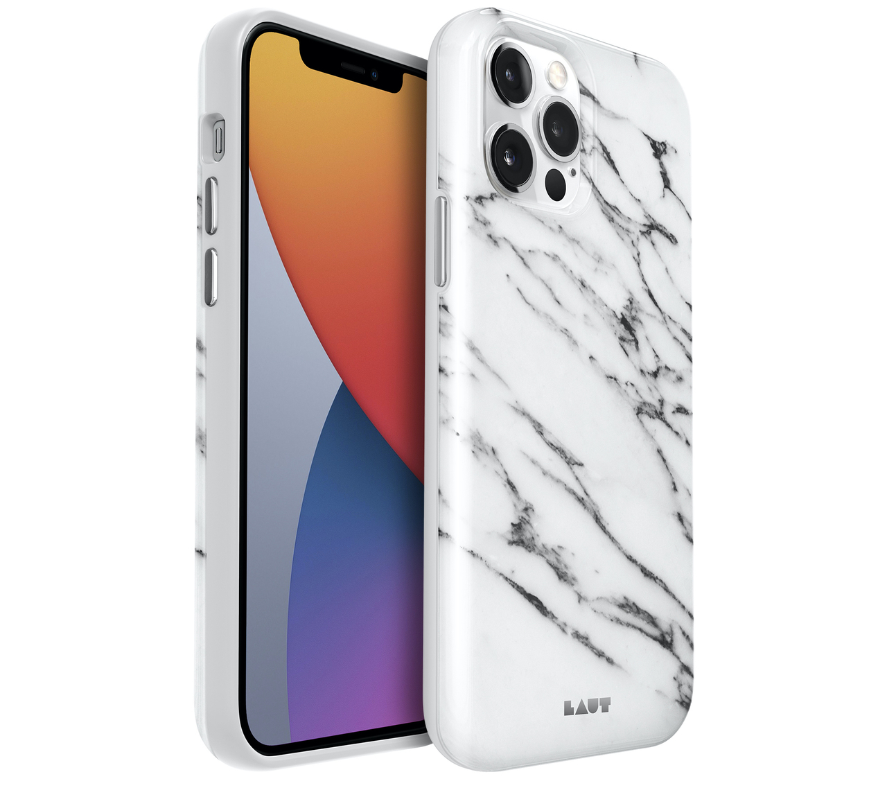 LAUT Huex Elements iPhone 12 Pro Max hoesje Wit