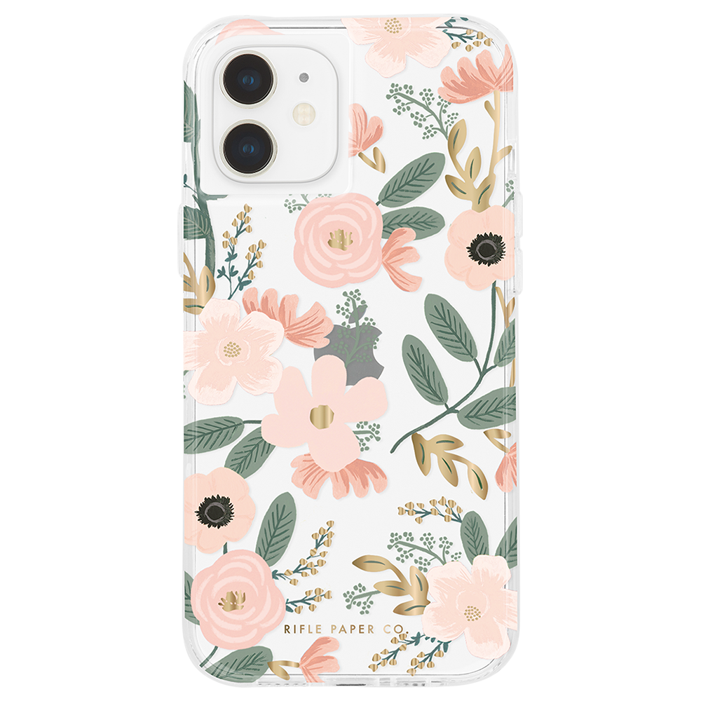 Case-Mate Rifle Paper iPhone 12 mini hoesje Wild Flowers