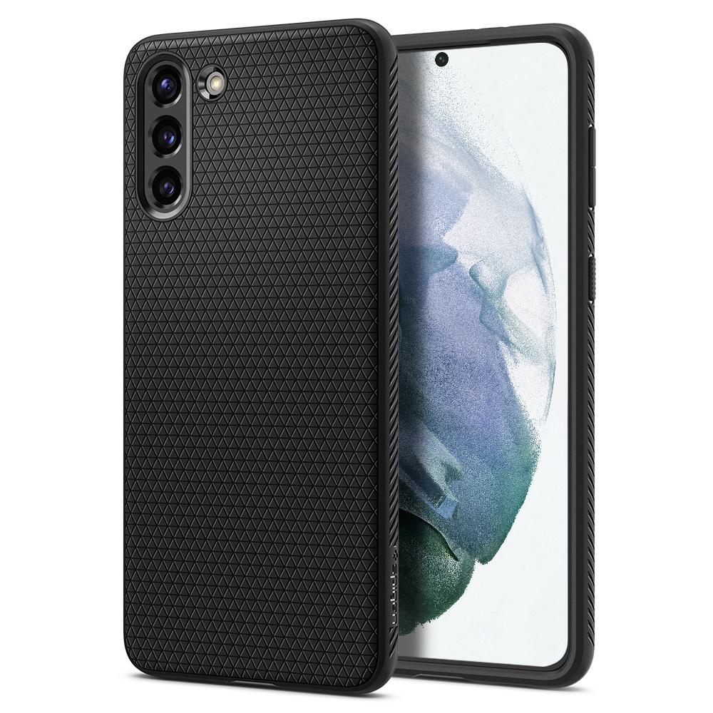 Spigen Liquid Air Galaxy S21 hoesje Zwart