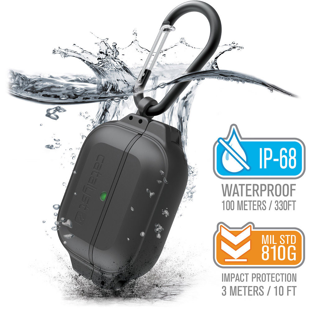 Catalyst Waterdicht Total Protection AirPods Pro hoesje Zwart