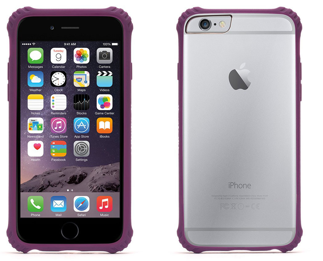 De eigenaar onwettig Uitdrukkelijk Griffin Survivor Clear case Purple voor je Apple iPhone 6/6S - Appelhoes